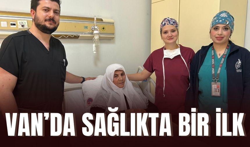 Van’da Bir İlk: Tek Kesiden Akciğer Ameliyatıyla Sağlığına Kavuştu