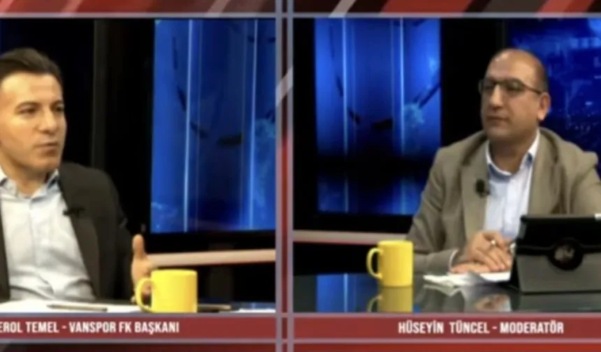 Vanspor FK Başkanı Erol Temel’den Birlik ve Gelecek Vurgusu