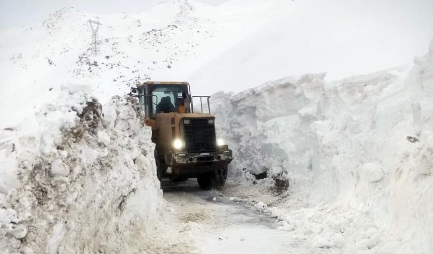 Bitlis’te Çığ Tehlikesi: Karlıtepe Köyü Yolunda Çalışmalar Askıya Alındı