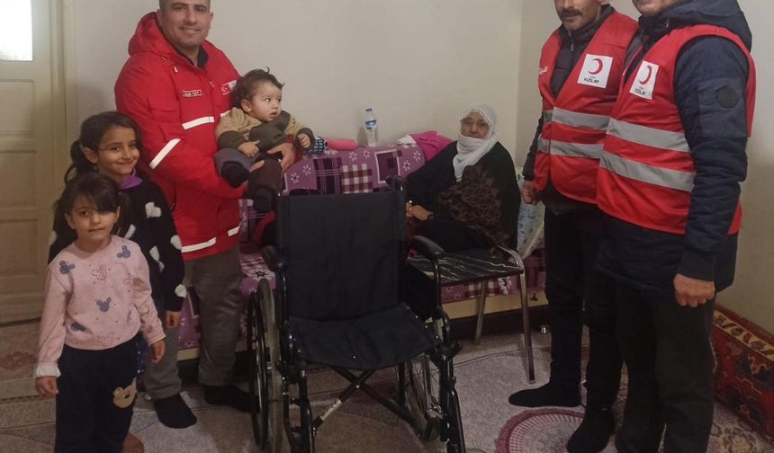 Kızılay’dan Gazi Emanetine Anlamlı Destek