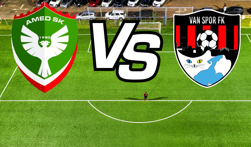 Amedspor – Vanspor Maçında İlk Yarı Golsüz Sona Erdi