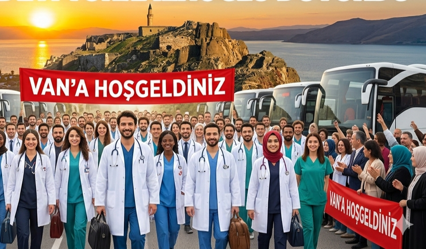 Van’a 100 Doktor Atandı: Müjdeyi Kayhan Türkmenoğlu Duyurdu
