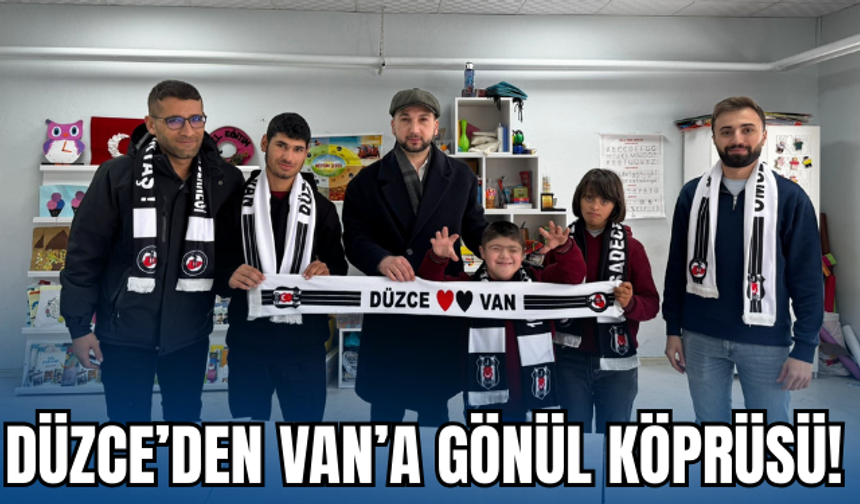 Düzce’den Van’a Gönül Köprüsü: Soğuğa Karşı Omuz Omuza