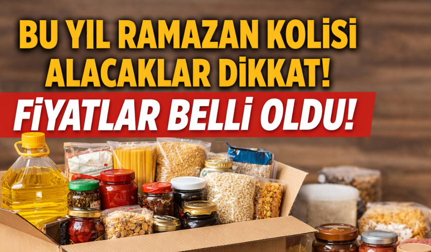 Van’da Bu Yıl Ramazan Kolisi Alacaklar Dikkat! Fiyatlar Belli Oldu!