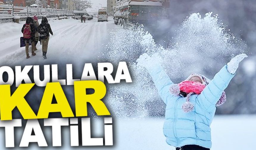 Van’ın Muradiye ilçesinde okullar yine tatil edildi! 11 Şubat 2026