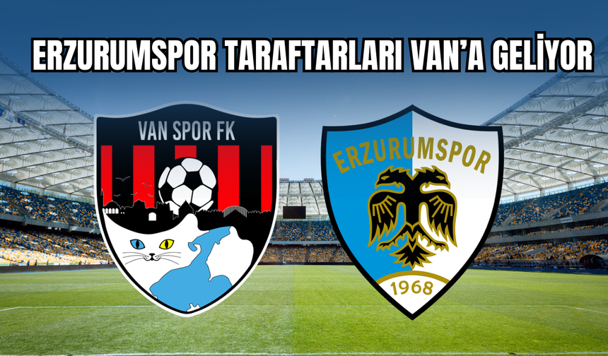 Erzurum FK Taraftarı Van Yolunda! Deplasman Biletleri de Tükendi!