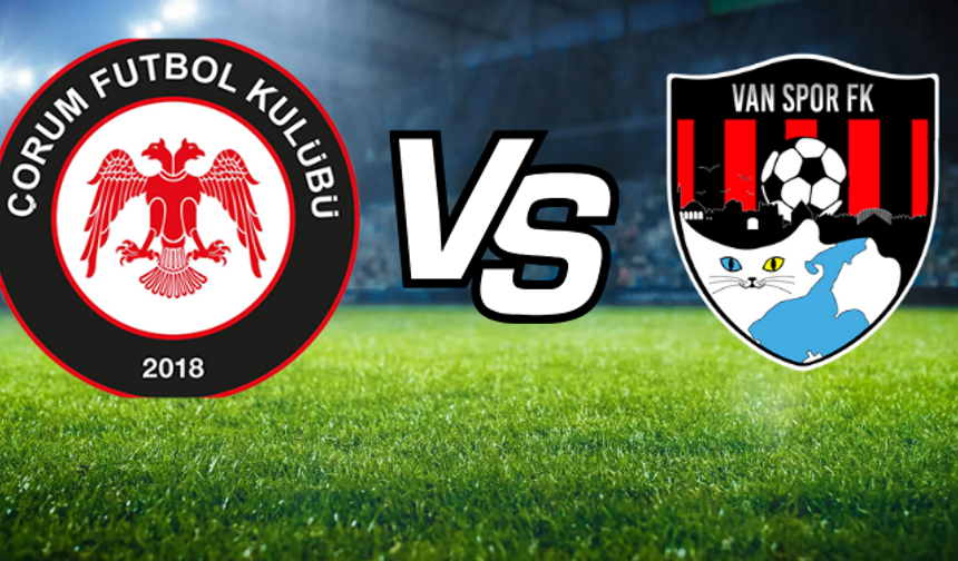 Vanspor, Çorum FK’yi 3-1 mağlup etti