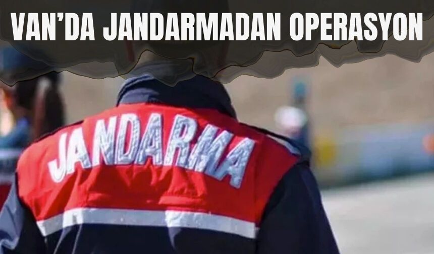 Van’da Jandarmadan Operasyon