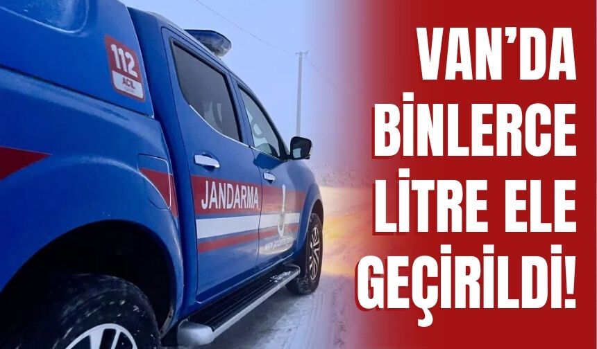Van’ın Saray İlçesinde Kaçak Motorin Ele Geçirildi, 1 Şüpheliye İşlem