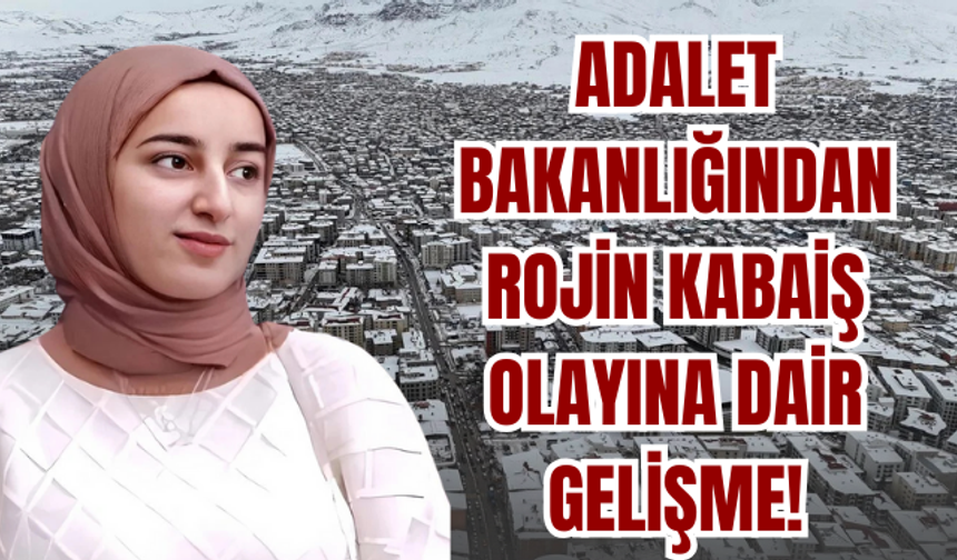 Rojin Kabaiş’in Ölümüne Dair Gelişme: Bakanlıktan “Soruşturma Sürüyor” Yanıtı