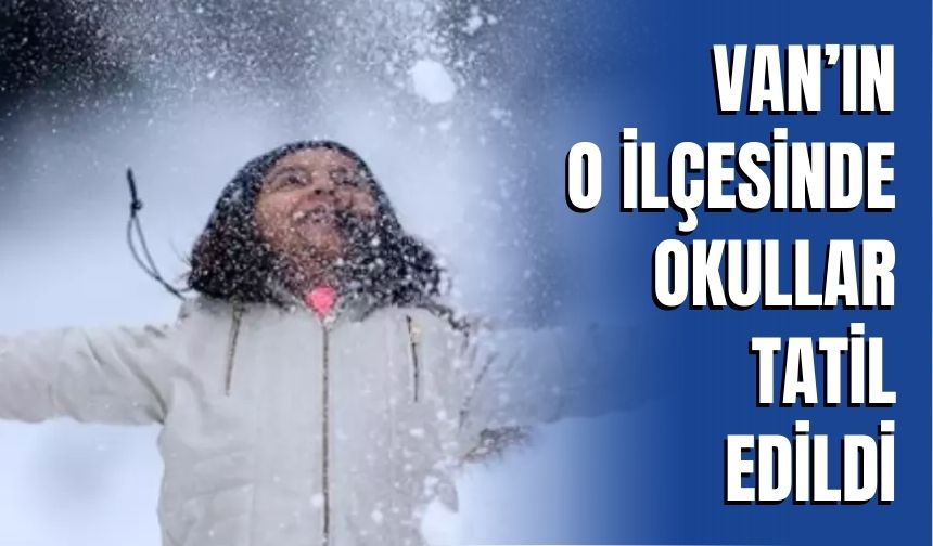 Van Muradiye’de Eğitime Kar Engeli