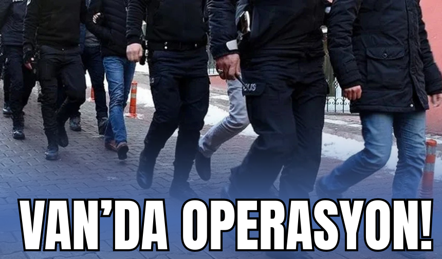 Van’da Silah Operasyonu!
