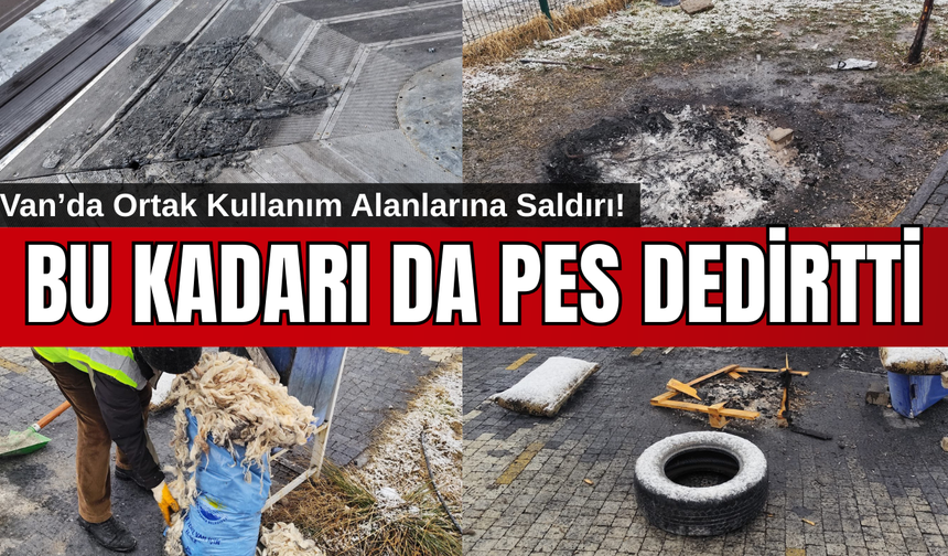 Bu Kadarı da Pes Dedirtti: Van’da Ortak Kullanım Alanlarına Saldırı! Yasal Süreç Başlatıldı