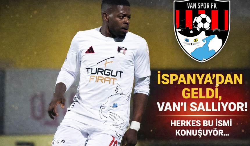 Vanspor’un "Gizli Silahı"  Ivan Cedric İstatistikleri Altüst Etti: Kimse Onu Durduramıyor!