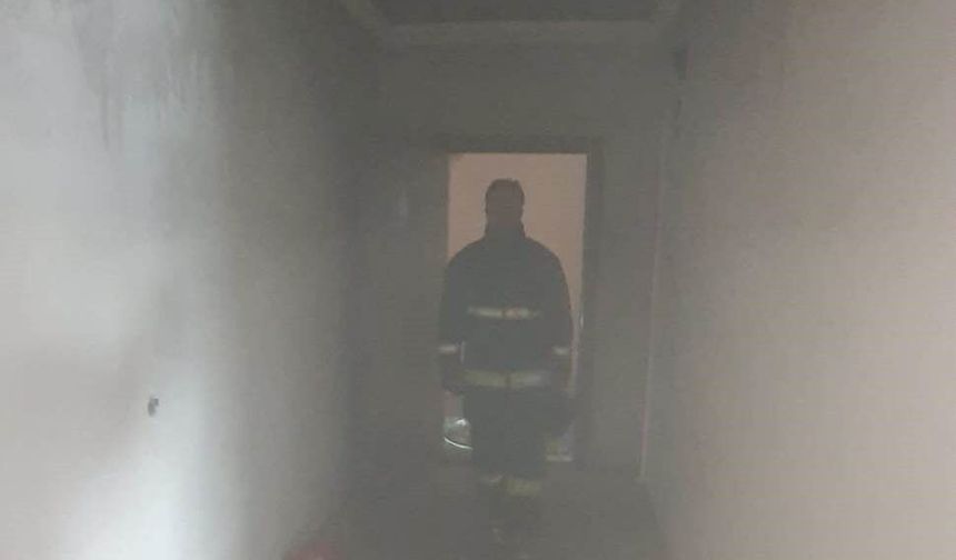 Van’ın İpekyolu ilçesinde ev yangını