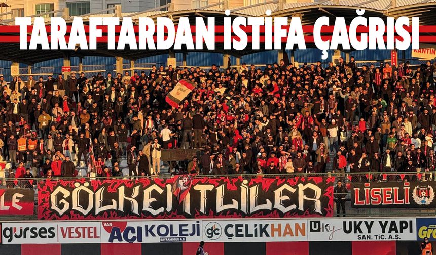 Taraftardan İstifa Çağrısı!