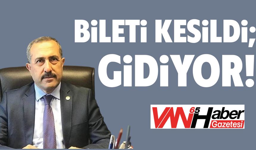 Bileti Kesildi;  Gidiyor!