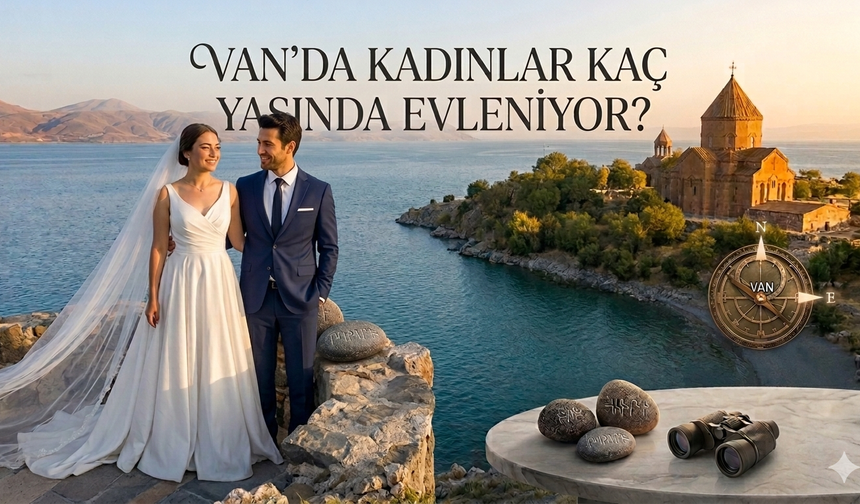 Türkiye’nin ‘Evlilik Haritası:  Van’da Kadınlar Kaç Yaşında Evleniyor?