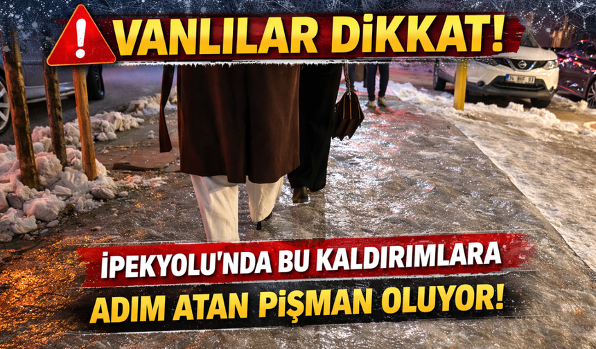 Vanlılar Dikkat! İpekyolu’nda Bu Sokaklara Adım Atan Pişman Oluyor!