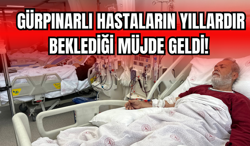 Gürpınarlı Hastaların Yıllardır Beklediği Müjde Geldi! Haftada 3 Gün Çekilen O Çile Sona Erdi!