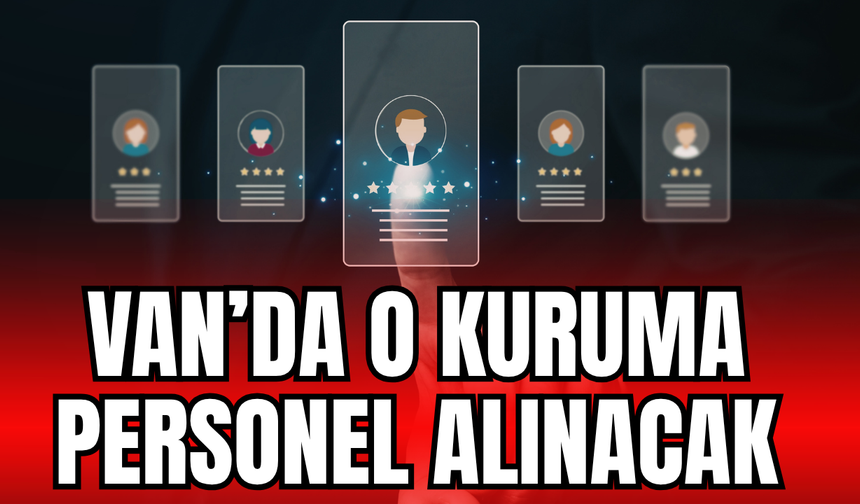 Van Muradiye Kaymakamlığı SYDV Personel Alımı Yapacak