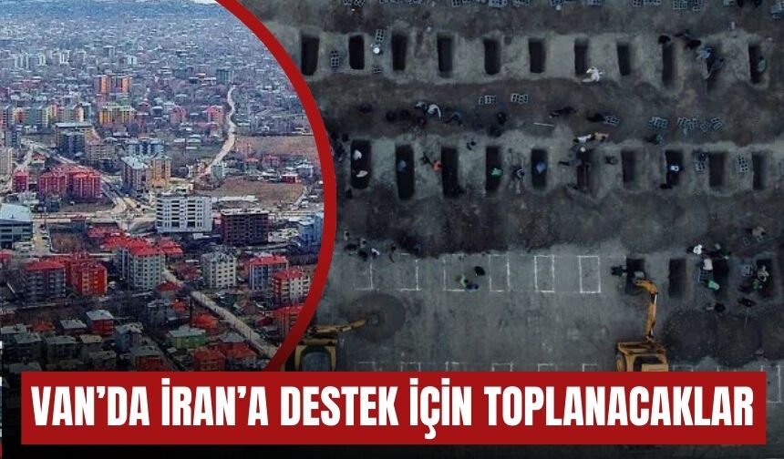 Peygamber Sevdalıları'ndan Van ve Erciş'te 'İran'a Destek' Çağrısı