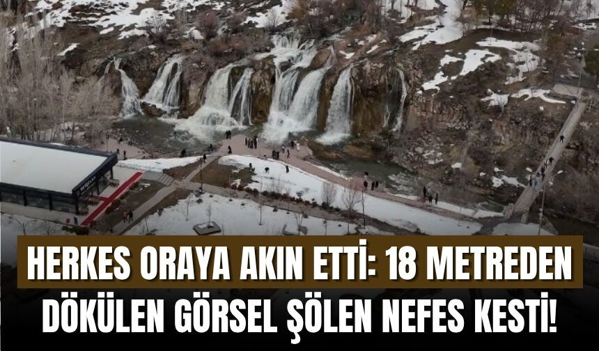 Muradiye Şelalesi Bayramda Ziyaretçi Akınına Uğradı