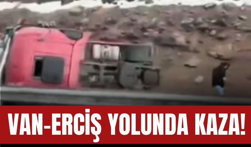 Van-Erciş Yolunda Kaza!