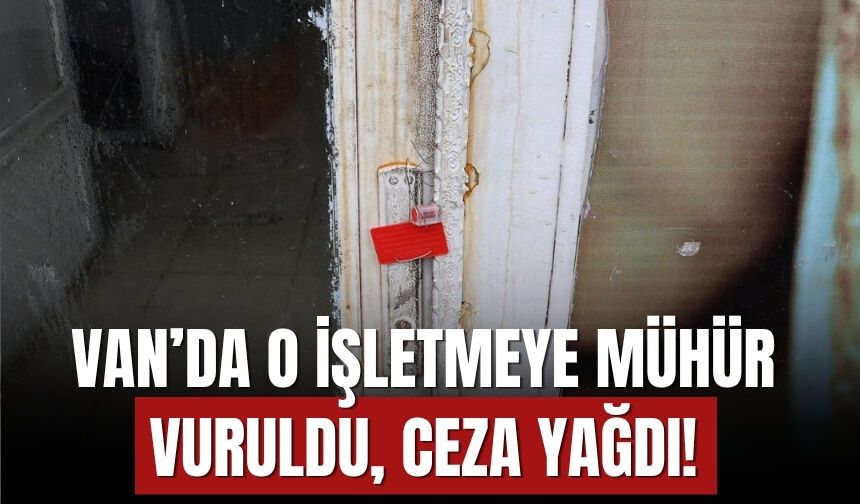 Van Tuşba’da Hijyen Denetimi: Eksiklik Tespit Edilen Fırın Mühürlendi