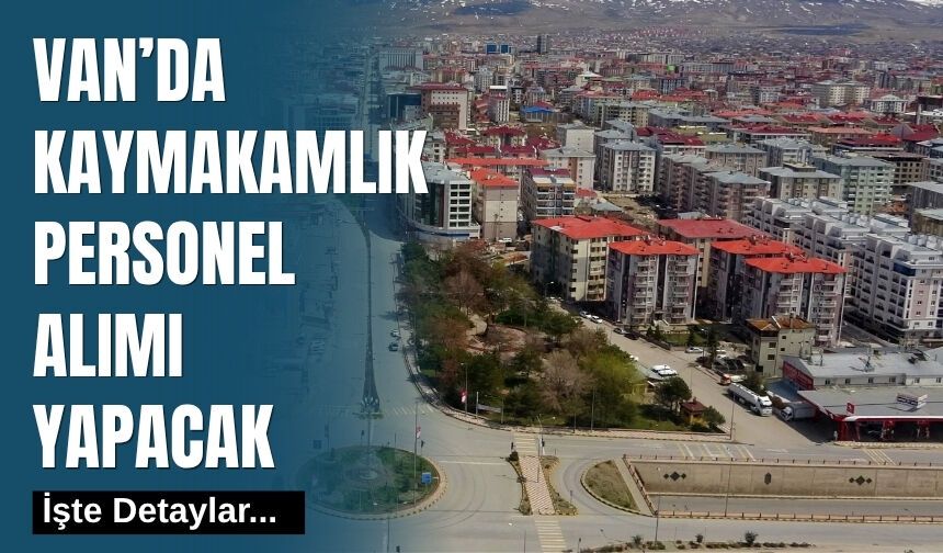 Muradiye SYDV’de Proje Kapsamında Temizlik Görevlisi Alımı