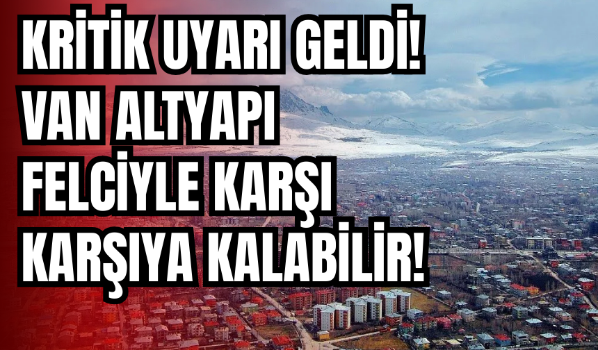 İnşaat Mühendisleri Odası Van Şubesi’nden Kritik Uyarı!