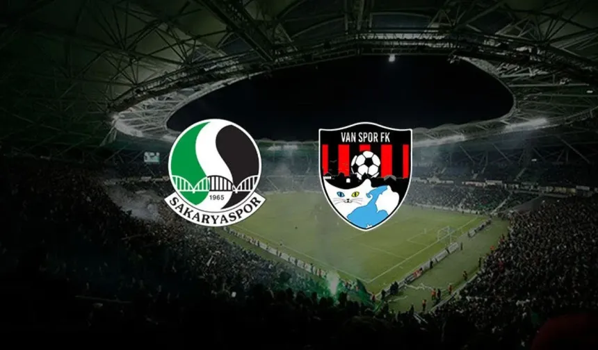 Sakaryaspor Vanspor Maçı İlk Yarı Sona Erdi!
