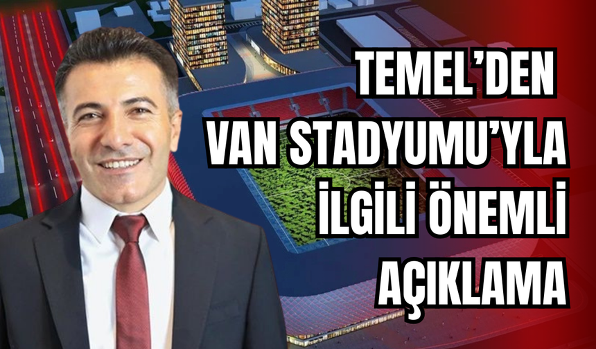 Vanspor Başkanı açıkladı: Stadyum ihalesi bu hafta yapılacak