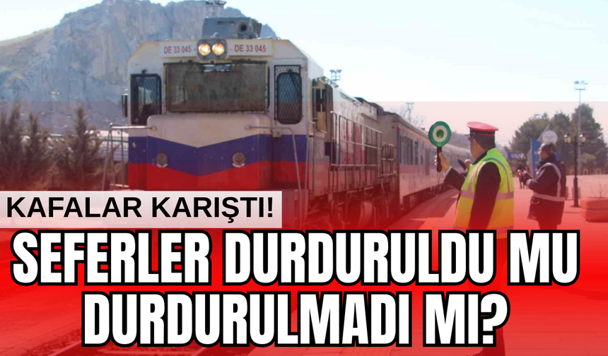 Van–Tahran Seferleri Durduruldu Mu, Durdurulmadı Mı? Kafalar Karıştı!