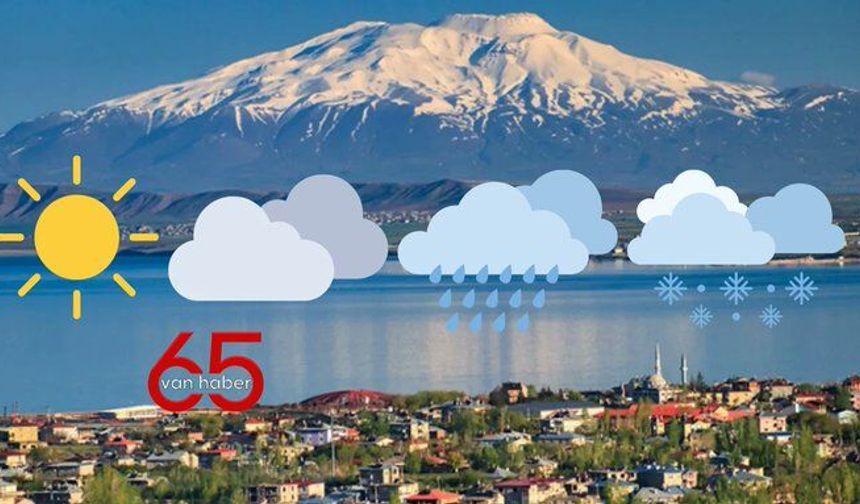 Van ve İlçelerinde 1 Haftalık Hava Durumu (2-8 NİSAN 2026)