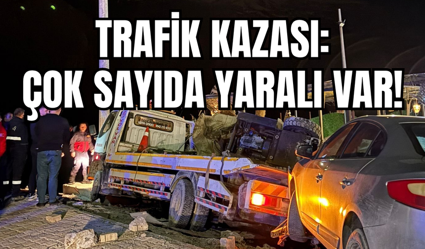 Korkutan kaza: çok sayıda yaralı var!