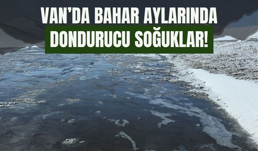 Van’da Bahar Aylarında Dondurucu Soğuklar!