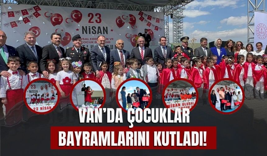 Van’da Çocuklar Bayramlarını Kutladı!