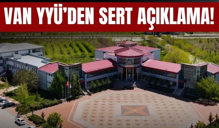Van YYÜ’den İsrail’in İdam Düzenlemesine Sert Tepki