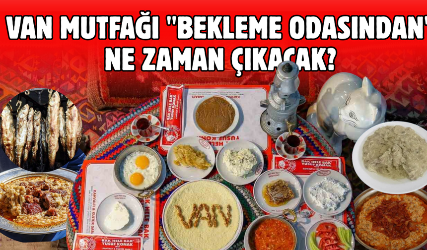 Van Mutfağı "Bekleme Odasından" Ne Zaman Çıkacak?