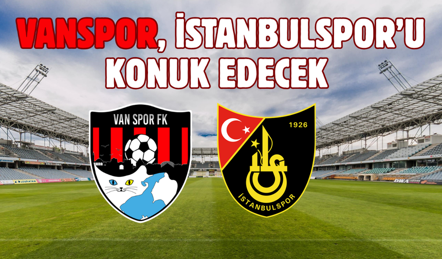 Vanspor FK kendi evinde İstanbulspor A.Ş’yi konuk edecek