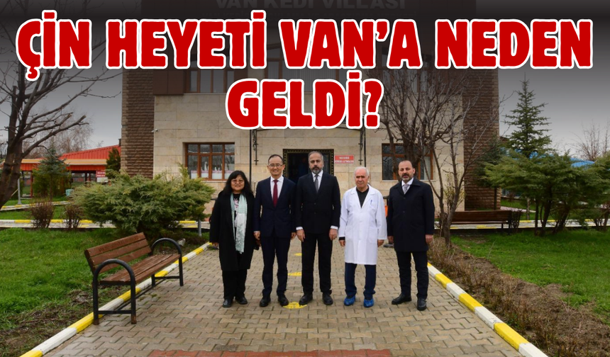 Çin Heyeti Van’a Neden Geldi?