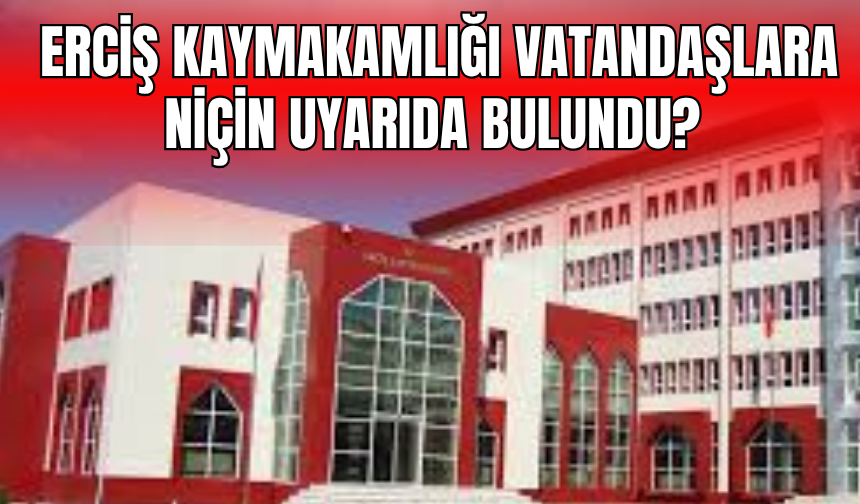 Erciş Kaymakamlığı Sosyal Medya Üzerinden Çağrılarını Sürdürüyor!
