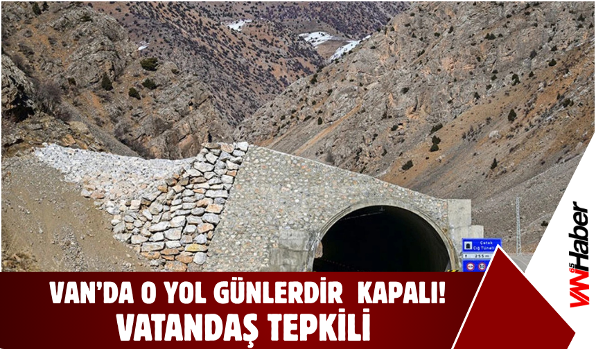 Van’da Bahçesaray Yolu Günlerdir Kapalı!