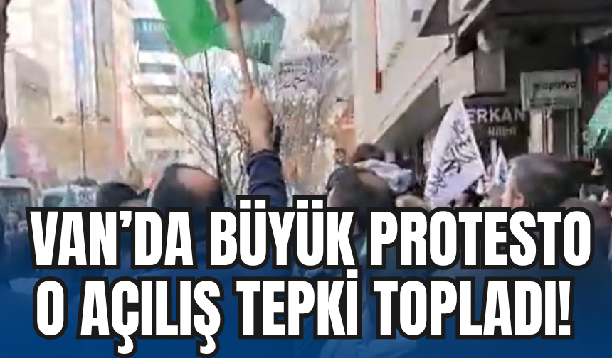 Van’da Boykot Öfkesi Sokağa Taştı!