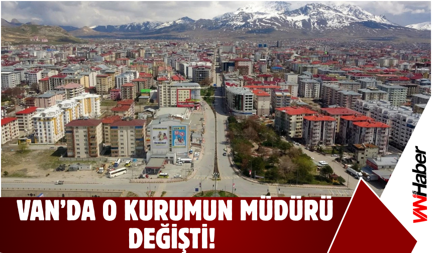 Van Saray İlçe Milli Eğitim Müdürü Değişti!