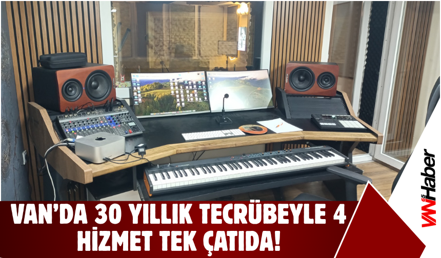 Van’da Sanatın Kalbi Atıyor: 30 Yıllık Tecrübeyle 4 Hizmet Tek Çatıda!