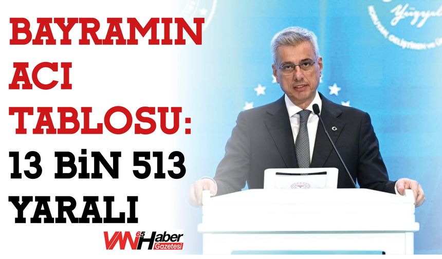 Bayramın  Acı Tablosu: 13 Bin 513  Yaralı