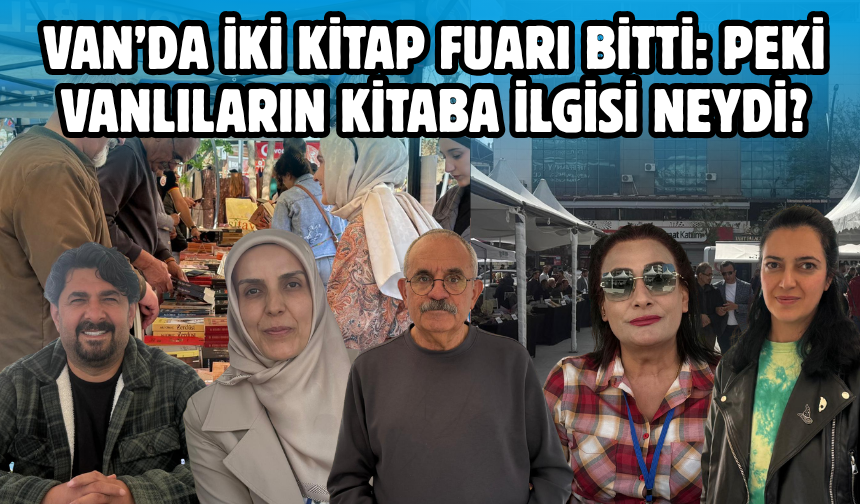 Van’da İki Kitap Fuarı Geride Kaldı: Peki Kentin Kitapla Bağı Ne Durumda?