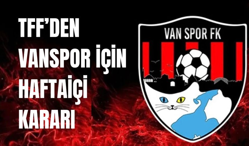 Vanspor Taraftarı Müjde! 2026-2027 Sezonu Takvimi Belli Oldu! İlk Maç Ne Zaman?